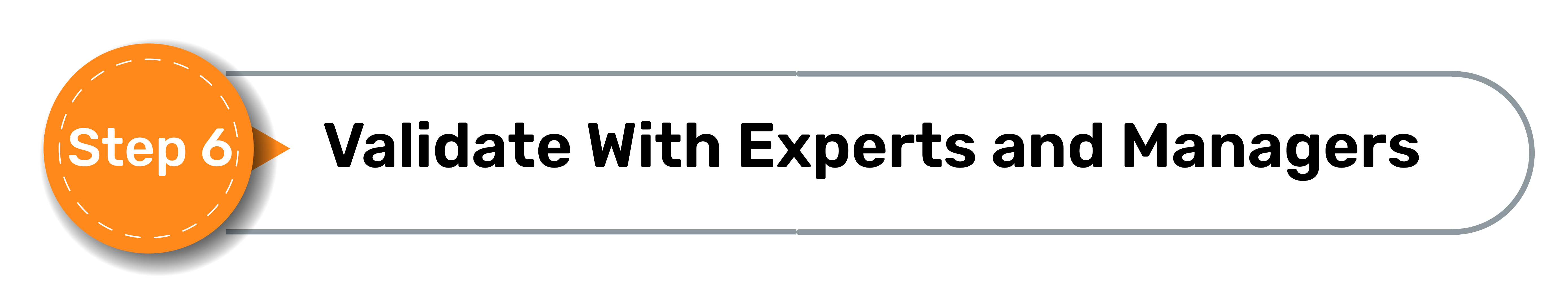 Step 6: Validate With Experts and Managers
