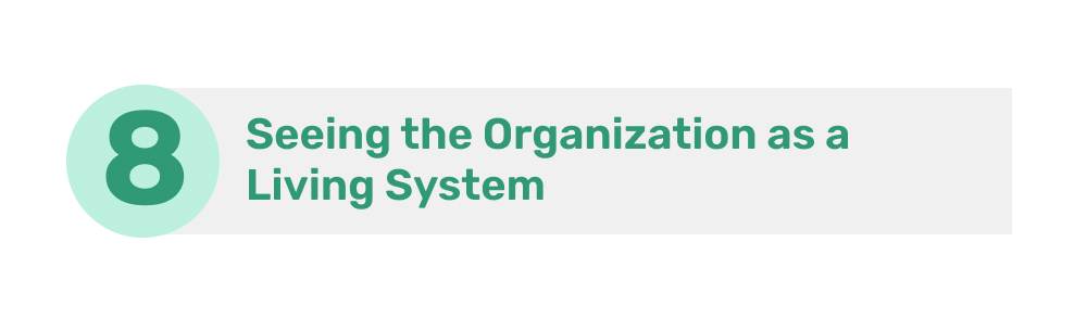 Seeing the Organization as a Living System